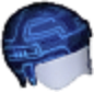 Tron Helmet Blue
