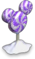 Sugar Lollipop Flower Purple