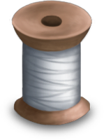 Spool of Thread White