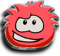 Club Penguin Puffle - Red