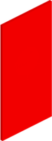 Plain Flat - Red