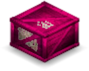 Coffee Table Crate Color Hot Pink