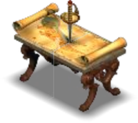 Pirate Map Table