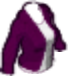 Jacket with T-Shirt Dark Purple