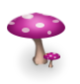 Mushroom Chair Pink