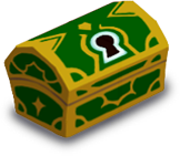 Kingdom Hearts Chest Green