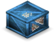 Coffee Table Crate Color Light Blue