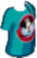 Retro Mickey T-Shirt Cyan