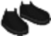 Leisure Canvas Slip-On Black