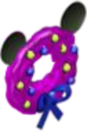 Holiday Wreath Pink