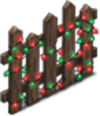 Picket Fence - Christmas Lights