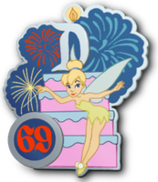 Disneyland’s 69th Birthday Pin