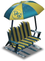 Blizzard Ski Chair Yellow