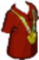 Shirt with Pin Lanyard Dark Red