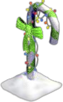 Sugar Candy Cane Green