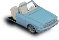 Ford Mustang Couch Front