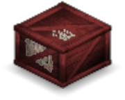 Coffee Table Crate Color Red