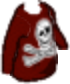 Jolly Roger Long Sleeve Dark Red