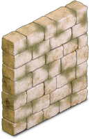 Jungle Temple Wall - Tall
