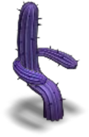 Cactus Armchair Color Purple