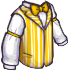 Dapper Dan Vest Shirt - Yellow