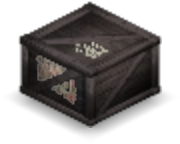 Coffee Table Crate Color Black