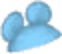 Mickey Ears Pastel Blue