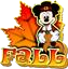 Fab 5 Fall Leaves - Mickey