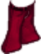 Flared Jeans Dark Red