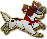 Cats and Dogs Pin - Dodger