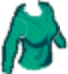 Zip-up Sweater Cyan
