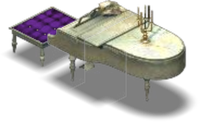Pirate Player Piano Color Purple