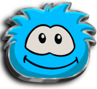 Club Penguin Puffle - Blue