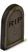 RIP Tombstone Mossy