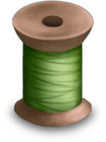 Spool of Thread Green