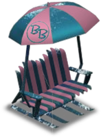 Blizzard Ski Chair Red