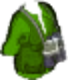 Explorer's Jacket With Camera Green