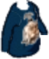 Shrunken Ned Long Sleeve Dark Blue