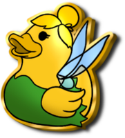 Souvenir Duck - Tinkerbell