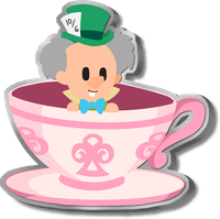 Wonderland Teacup Pals - Mad Hatter
