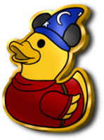 Souvenir Duck - Sorcerer Mickey