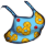 Swim Top - Pineapple