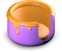 Hunny Pot Seat Purple